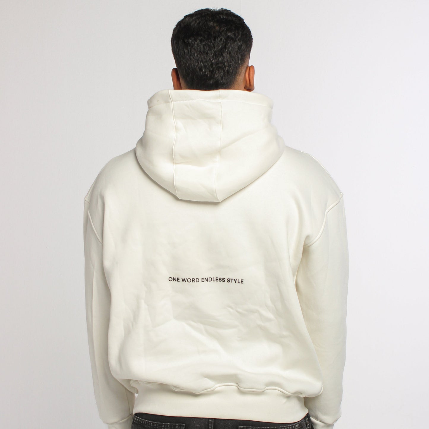 Space hoodie White